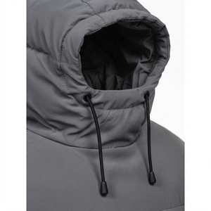 Wholesale Men Puffer Jacket Hooded Quilted Winter Coat <b>Warm</b> Insulated Outdoor Jacket Custom Made <b>Clothing</b> - Product Image 5