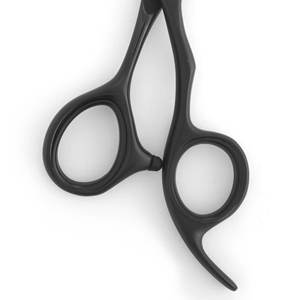 Ciseaux Premium VG10 Sword Noir Mat pour une coupe de précision, outil de qualité professionnelle durable pour les coiffeurs et les barbiers - Product Image 2