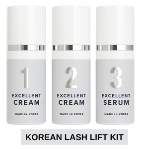 KOREAN LASH LIFT & BROW LAMINATION <b>KIT</b>-DIY Professional Salon Tools with Temporary Results Cream Formula Private Label - Product Image 2