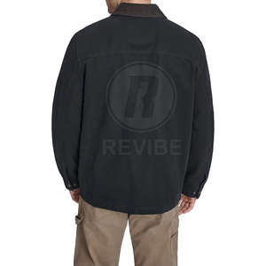 Nouvelle arrivée, veste d'hiver pour homme 100% coton, logo sur le devant, design personnalisé, écologique, respirante, décontractée, de haute qualité - Product Image 3