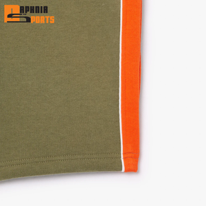 Shorts de sport décontractés pour hommes en toile 100 % coton, taille élastique, séchage rapide, respirants, motif uni, streetwear, entraînement - Product Image 4