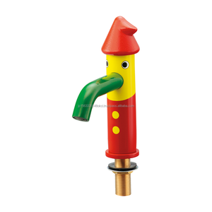 Robinet de lavabo KAKUDAI PINOKI-NI en laiton bronze contemporain, monotrou, monocommande, à jet d'eau moussant doux, pour hôtels et centres commerciaux - Product Image 1