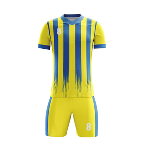 Soccer Uniform Advanced Soccer Team Apparel Full Sublimation Jersey And Shorts Comfortable Breathable <b>Athletic</b> Wear For Practice - Product Image 2