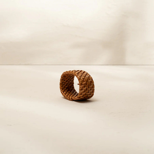 OEM Natural Rattan Napkin <b>Ring</b> Handwoven Boho Tableware Decoration Wedding Event Supplier Factory - Product Image 3