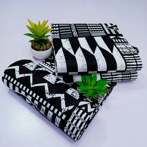 Tissu imprimé africain Ankara 100 % coton, motif hollandais, pour confection de vêtements élégants, quilting et projets DIY – Spécial Mozambique - Product Image 3