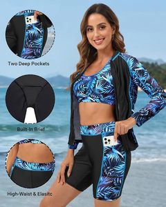 Venta al por mayor de camisetas deportivas sin mangas personalizadas para mujer, de tela elástica de compresión, para surf, natación, deportes acuáticos, pesca y gimnasio. - Product Image 5