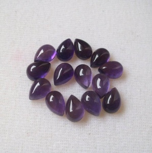 Prix de gros Cabochon en améthyste violette naturelle de qualité supérieure, pierre précieuse en vrac certifiée par un tiers, pour la fabrication de bijoux - Product Image 5