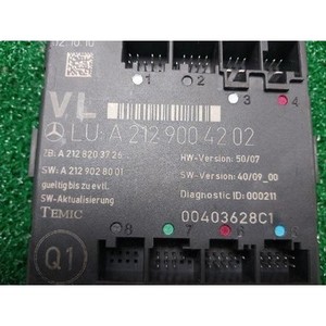 Módulo de Control de Puerta para Clase E 2009-2013, Usado, OEM A2129004202 - Product Image 6