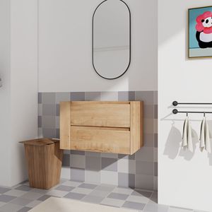 Mobile da Bagno a Parete da 30 Pollici con Cassetto a Chiusura Morbida, Esclusivo Mobile Senza Lavabo - Product Image 2