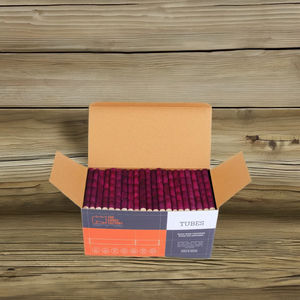 Cono de pétalos de rosa roja orgánica con punta de madera de 11 mm, tubo preformado enrollado, calidad premium, caja de 170 unidades, precio de fábrica - Product Image 2