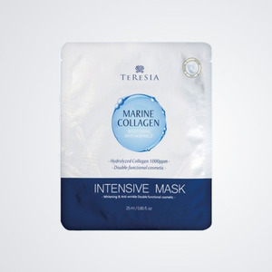 มาส์กหน้าเกาหลี K-Beauty Tersia Marine Collagen Intensive Mask Sheet Pack 10 แผ่น ผลิตในเกาหลี - Product Image 6