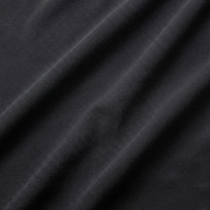 Polo noir pour homme, coupe oversize, manches courtes, haute qualité, style décontracté, vente en gros pour la fabrication. - Product Image 5