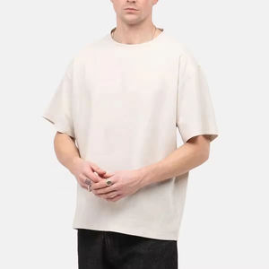 Production en gros de t-shirts 100% coton, fabricant OEM sur mesure, fournisseur de vêtements vierges respirants à marque privée - Product Image 5