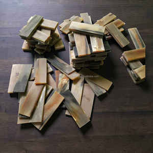 Plaquettes de couteau en corne de bœuf naturelle de qualité supérieure, matériau de manche multicolore pour la fabrication de couteaux, prix de gros - Product Image 3