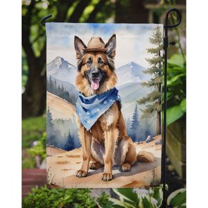 Belge Tervuren Cowboy Bienvenue Jardin Drapeau Multicolore Boîte Aux Lettres Décoratif Cour Bannière pour Patio Oeuvre Fleur Lits Taille - Product Image 3