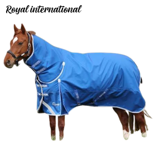 <b>Waterproof</b> Horse Turnout <b>Blanket</b> with Neck Cover Heavy Duty Outdoor Winter Stable Rug Breathable Equestrian Protective Sheet - Product Image 2