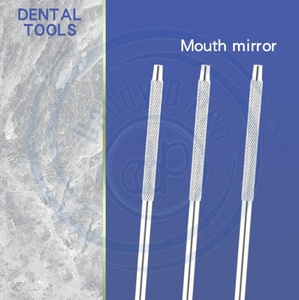 Espejo de boca largo de acero inoxidable 2023 con mango Equipo dental de aumento para dentista POR DADDY D PRO CE ISO APROBADO - Product Image 3