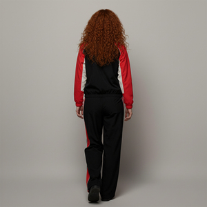 High Quality Streetwear <b>jacket</b> & trouser women's 2 piece set 100% nylon Breathable baggy Fit 2 tone ladies Tracksuit - Product Image 2