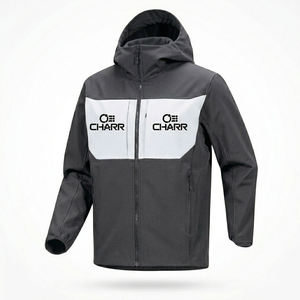 Blouson Softshell à Capuche Personnalisable pour Moto de Course avec Logo, Coupe-Vent, Options Personnalisables 2026 - Product Image 2