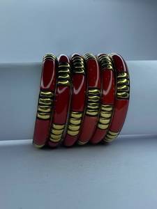 Handforge <b>Resin</b> Brass Bangles Bulk Order Supplier Artisan Handmade Jewelry Manufacturer Luxury Designer Chudi Wholes Women's - Product Image 2