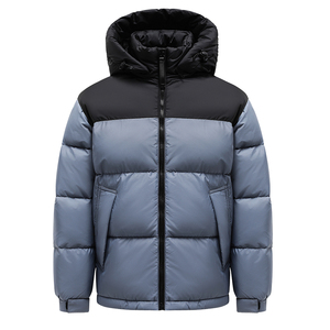 Veste matelassée brillante de haute qualité pour homme, légère, sportive, avec fermeture éclair, design personnalisé avec logo, en duvet, pour l'hiver – Grande Vente - Product Image 6