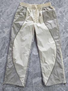 Ensemble coupe-vent deux pièces personnalisé pour homme, veste courte et short, patchwork, fermeture éclair, en nylon et polyester, style streetwear - Product Image 4