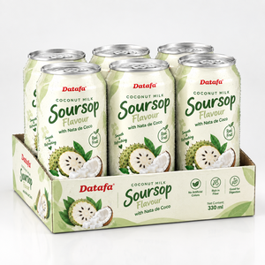น้ำมะพร้าวรสชื่นชมพู่พร้อมเนื้อมะพร้าว 330 มล. เครื่องดื่มกระป๋อง - Product Image 3