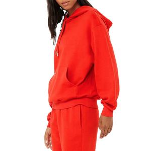 Sudaderas con capucha con logotipo personalizado para mujer, sudaderas con jersey para mujer, sudaderas de algodón pesado, sudaderas con capucha para mujer - Product Image 3