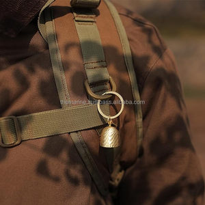 À la mode Laiton Cloches Porte-clés pour Camping En Plein Air Sac Bourse Bijoux Cloches Logo Personnalisé Belle Conception - Product Image 4