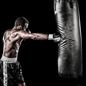 Sac de frappe de boxe professionnel, sac d'entraînement robuste, équipement de fitness pour la maison, salle de sport, entraînement de boxe - Product Image 2