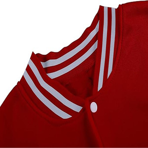 Blouson universitaire classique pour homme 2025 OEM à col montant avec bandes, idéal pour l'hiver - Product Image 6