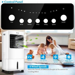 Ventilatore Raffreddatore d'Aria Evaporativo Portatile 3-in-1 con Telecomando per Casa o Ufficio - Product Image 2