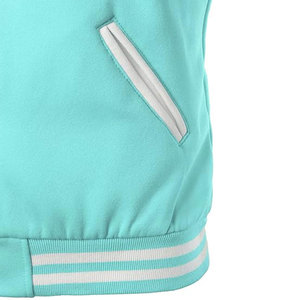 Chaqueta Casual Estilo Letterman para Hombre, Calidad Premium, Algodón/Lana, Cuello Alto, Logotipo Frontal, Ecológica, Transpirable, para Invierno - Product Image 6