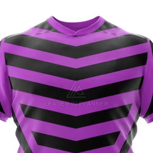 เสื้อรักบี้คุณภาพพรีเมียม โพลีเอสเตอร์ 100% รับสกรีนโลโก้และลายแบบซับลิเมชั่น ชุดยูนิฟอร์มรักบี้ราคาสมเหตุสมผล - Product Image 6