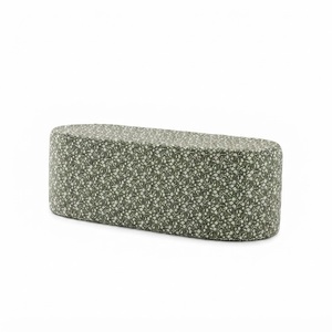 Oval Bone Inlay Coffee <b>Table</b> Handmade Floral Pattern <b>Resin</b> Center <b>Table</b> Custom Wholesale Minimalist Living Room Accent Furniture - Product Image 1