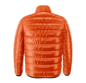 High Demand Fully Customizable Winter Puffer <b>Jacket</b> <b>Warm</b> Quilted Street Washed Full Zipper Men's <b>Jackets</b> on Wholesale Prices - Product Image 4