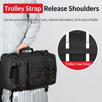 Sac à dos de sport multifonctionnel durable en polyester Oxford pour le camping, la randonnée, l'alpinisme, le ski, l'escalade sur glace, les activités de plein air