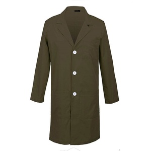 Best Selling Cotton Men Medical Lab Coat Professional Scrubs Nurse Coat Doctor Overall Hospital Scrubs Uniforms Woven Fabric - Product Image 5