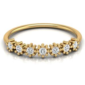 IGI Certified Lab Grown Diamond <b>Vintage</b> <b>Gold</b> <b>Ring</b> Band Round Cut Prong Setting Attractive Finger <b>Rings</b> Jewelry For Wedding Gifts - Product Image 1