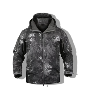 Vestes tactiques d'hiver en polaire Sharkskin pour activités de plein air, camping, randonnée, chasse, escalade, veste cargo tactique 2026, vente en gros pour hommes - Product Image 1