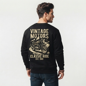 Sudadera con Estampado Gráfico para Hombre, Ropa Casual Elegante con Diseños Gráficos Creativos, Material de Felpa Suave, Corte Holgado, Personalizada - Product Image 6