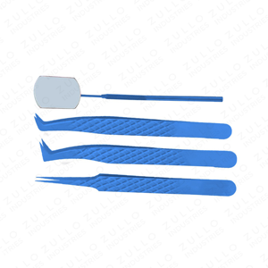 Custom 4PCS Fiber Tip Eyelash Tweezers Set Diamond Grip Stainless Steel Gold Point with Cloud Mirror Volume <b>Lash</b> Tool <b>Kit</b> - Product Image 6