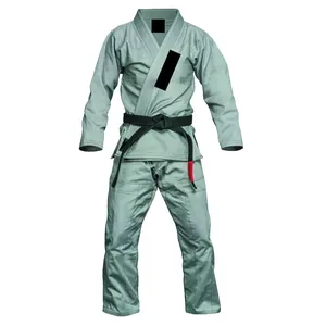 Kimono de Judo Unisexe Bleu 5 Sports 100% Coton 360g Séchage Rapide Durable Thermocollé Sans Coutures Coupe Classique Vêtement d'Arts Martiaux - Product Image 2