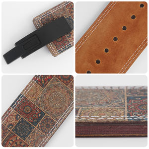 Cinturón de Levantamiento de Pesas para Hombres y Mujeres, Cinturones de Gimnasio para Entrenamiento de Fuerza, Cinturón de Cuero para Levantamiento de Pesas - Product Image 3