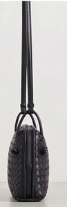 Gravs Trendy Genuine Leather Woven Crossbody Bag Luxury Handcrafted Camera <b>Purse</b> Custom Logo Women's Shoulder Bag Vintage <b>Zip</b> - Product Image 4