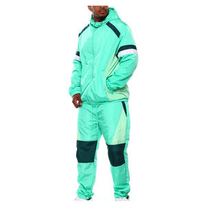 High Quality Low Price Waterproof <b>Jacket</b> <b>Men's</b> Tracksuit Set With Side Panels Blank Nylon Windbreaker <b>Track</b> Suit <b>for</b> <b>Men</b> - Product Image 4
