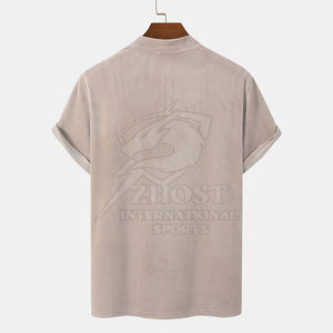 เสื้อยืดผู้ชายทรงหลวมคุณภาพสูง ดีไซน์สบายๆ สำหรับใส่ลำลองและใส่ทุกวัน ขายตรงจากโรงงาน - Product Image 2