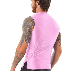 Ropa Deportiva de Alta Calidad para Hombre, Camiseta de Compresión Personalizada al por Mayor, Camiseta de Compresión para Entrenamiento - Product Image 6