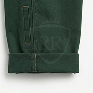 Pantalon cargo décontracté pour homme, léger et respirant, taille mi-haute, coupe droite, 100 % coton, idéal pour les activités de plein air et la mode. - Product Image 5