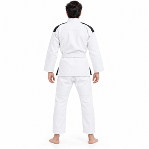 Uniforme de Jiu Jitsu Brasileño Ligero, Antibacteriano, que Absorbe la Humedad, Tejido Dorado, Preencogido, de Algodón, Estilo IBJJF Academy - Product Image 2